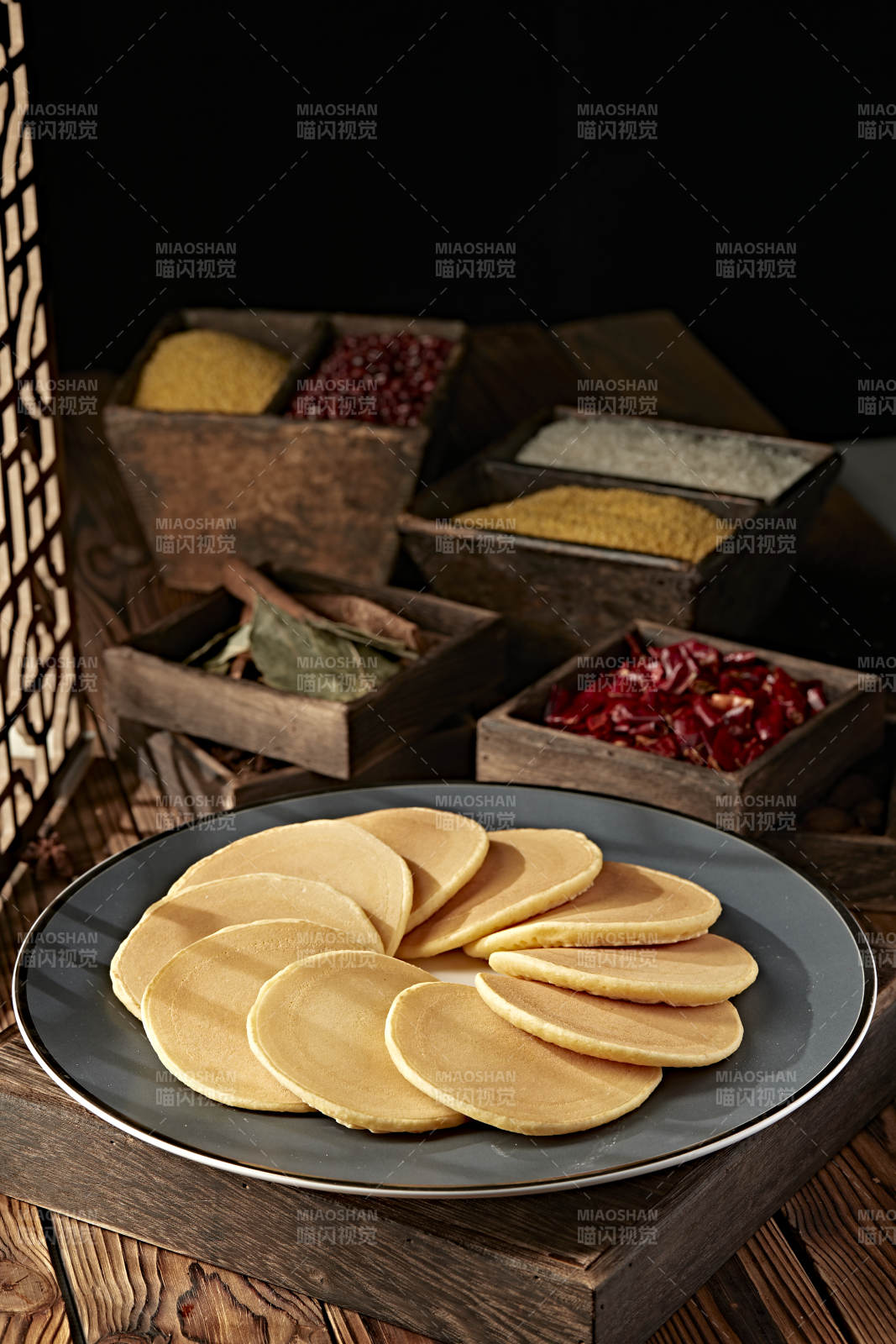 农家杂粮鸡蛋滩簧图片