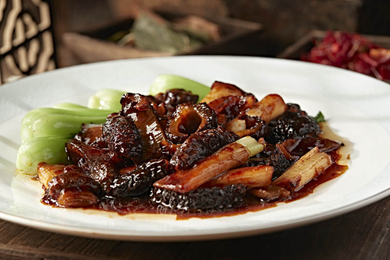 经典传统卤菜葱烧海参图片