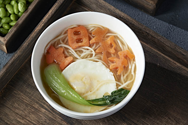 一碗长寿面生日面图片