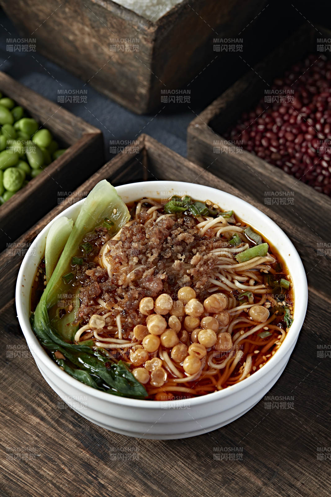 地域名小吃肉沫豌杂重庆小面图片