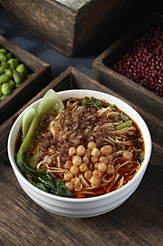 地域名小吃肉沫豌杂重庆小面图片