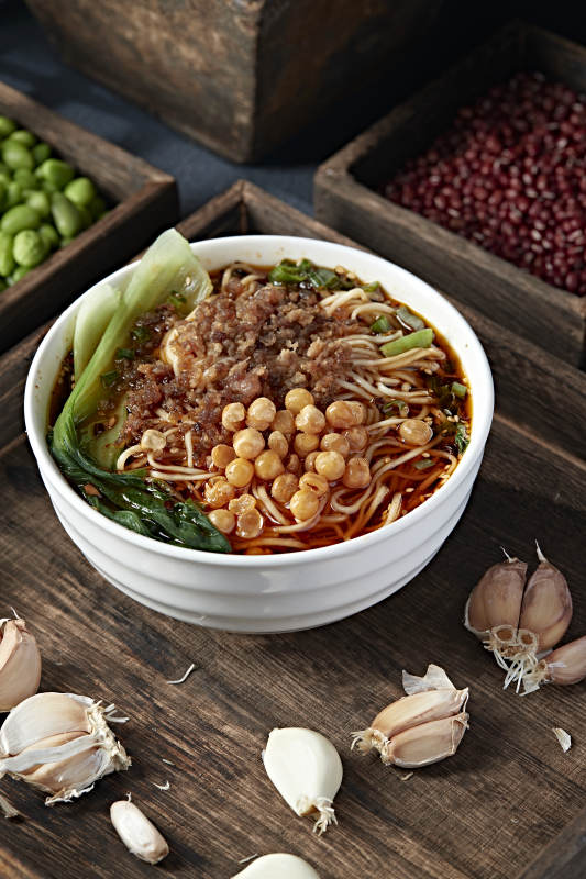 地域名小吃肉沫豌杂重庆小面图片