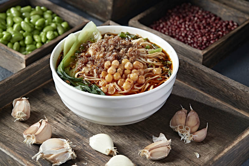 地域名小吃肉沫豌杂重庆小面图片