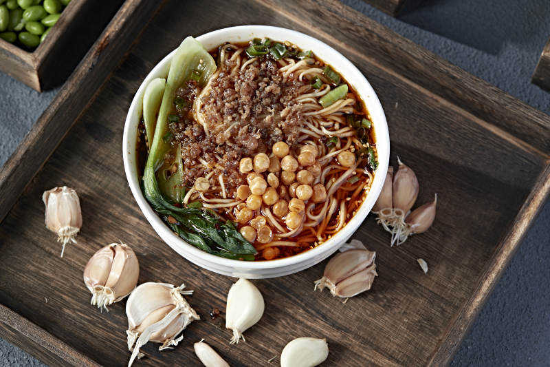 地域名小吃肉沫豌杂重庆小面图片