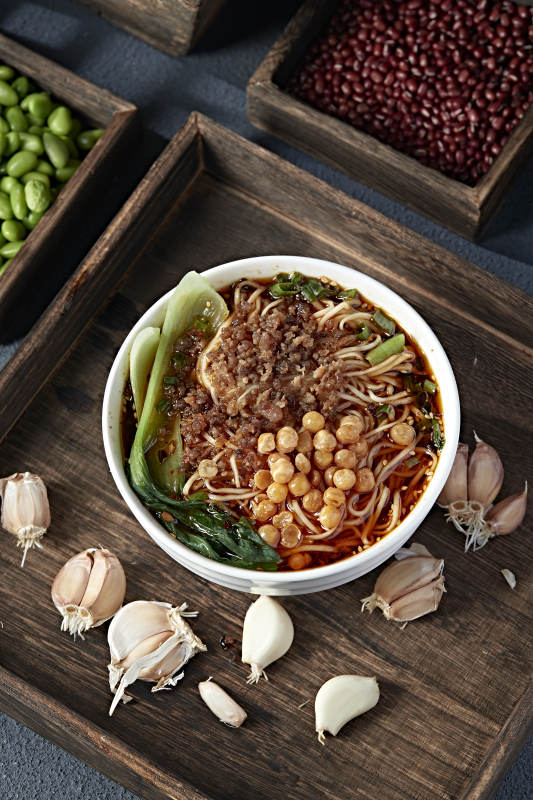 地域名小吃肉沫豌杂重庆小面图片