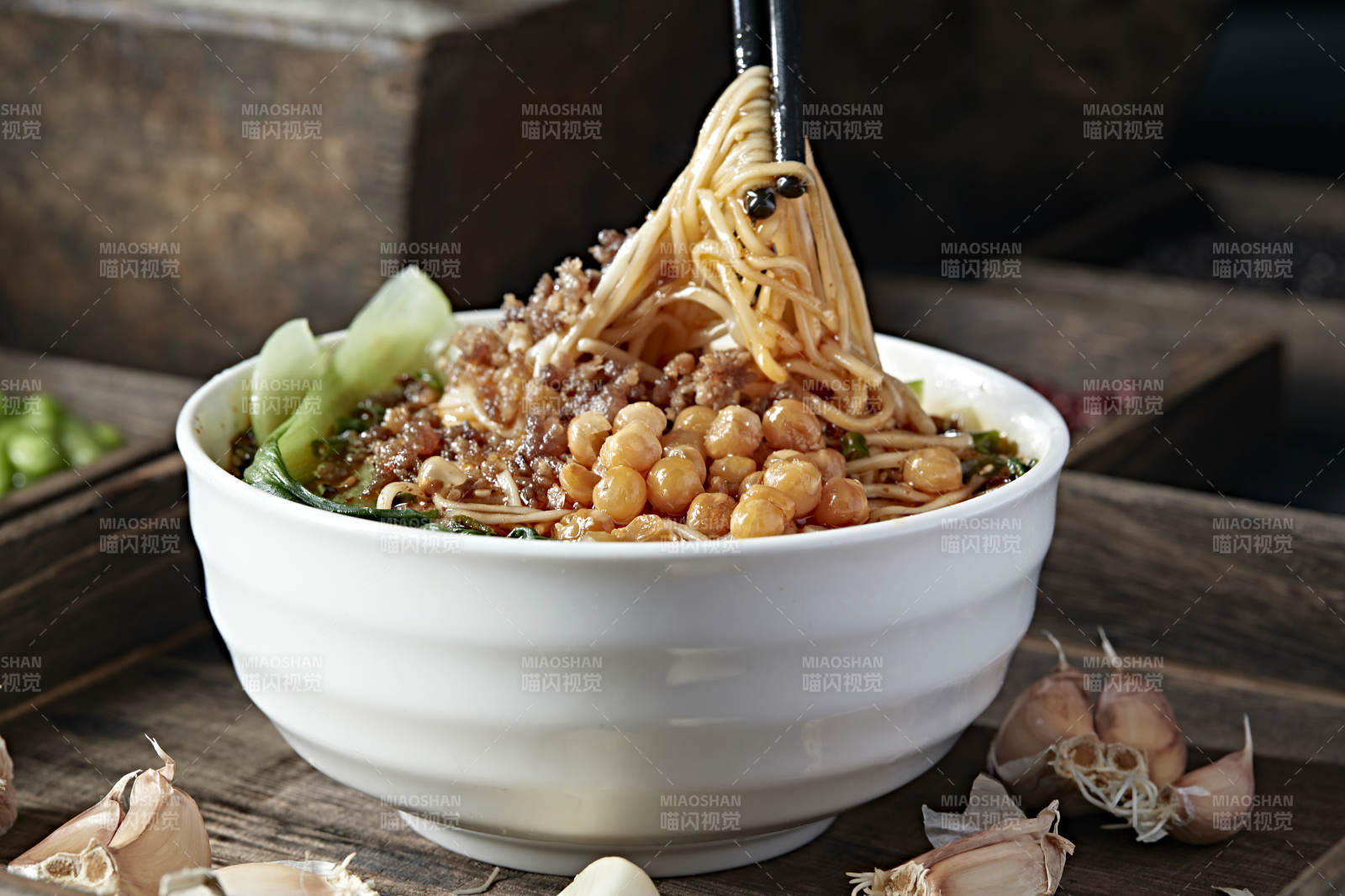 地域名小吃肉沫豌杂重庆小面图片