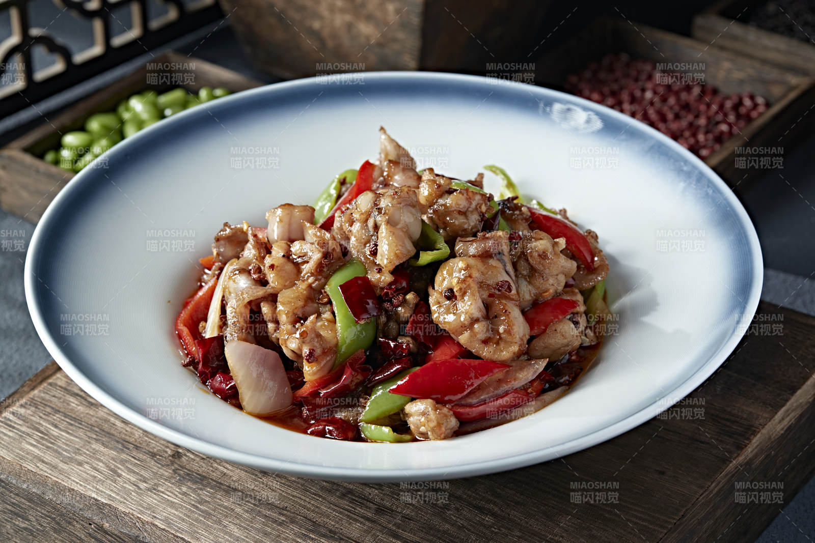 湘味双椒爆辣炒牛蛙图片