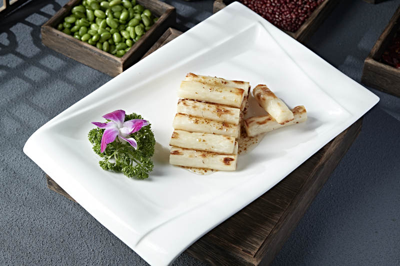 香烤马牙长山药配桂花蜜图片