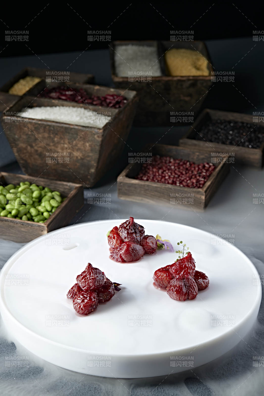 蜜香酿皮红酒无花果图片