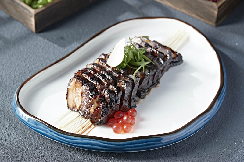 广式美味黑叉烧肉图片