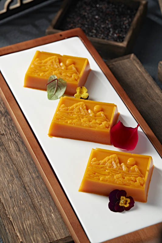 美味甜品凉菜南瓜糕图片