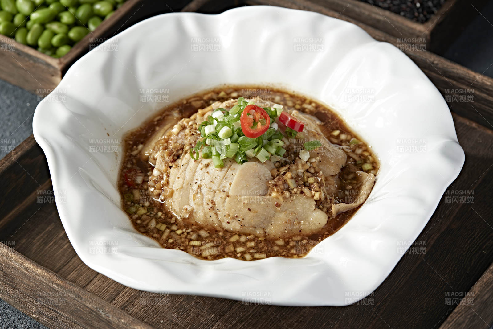 美味可口小凉菜川味口水鸡图片