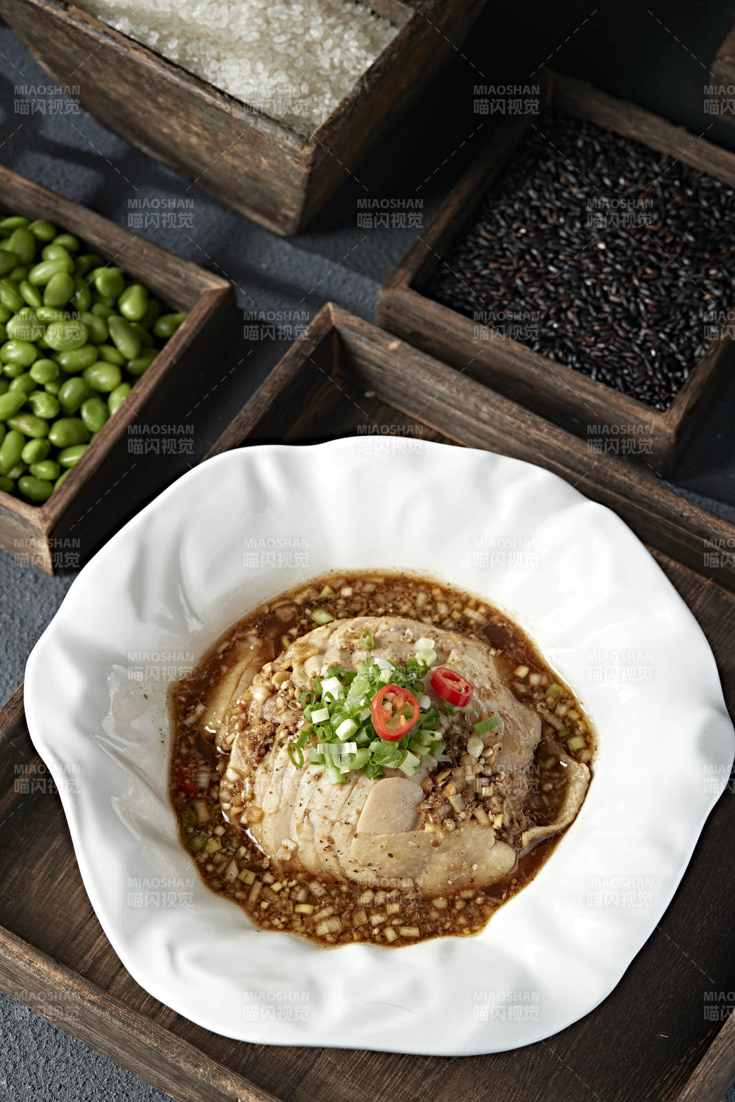 美味可口小凉菜川味口水鸡图片