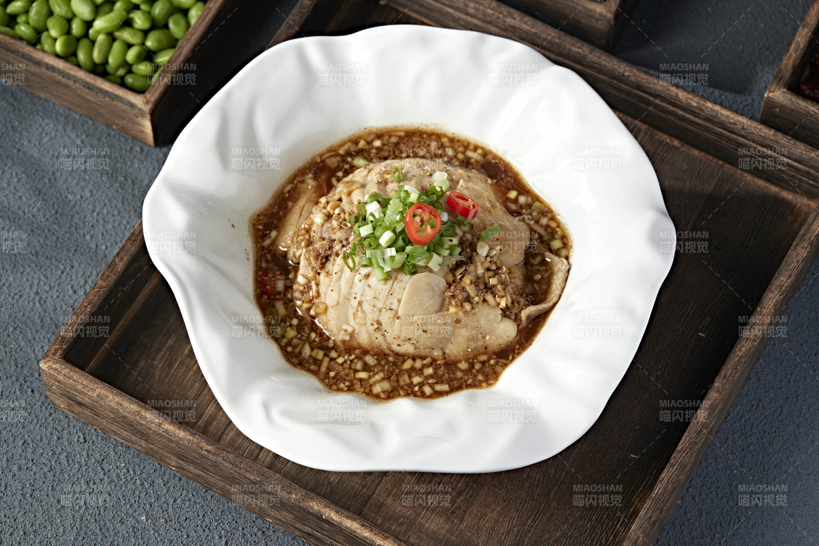 美味可口小凉菜川味口水鸡图片