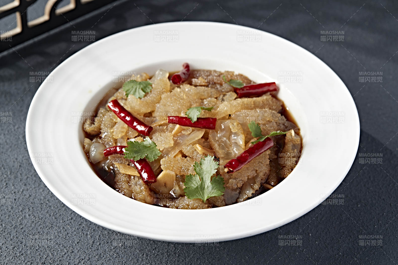 美味凉菜香辣老醋蛰头图片