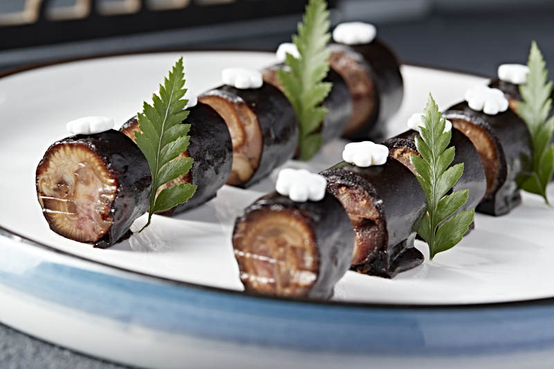 肘花皮冻猪肉卷图片