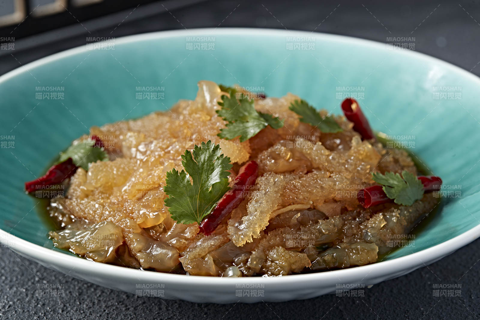 美味凉菜香辣老醋蛰头图片