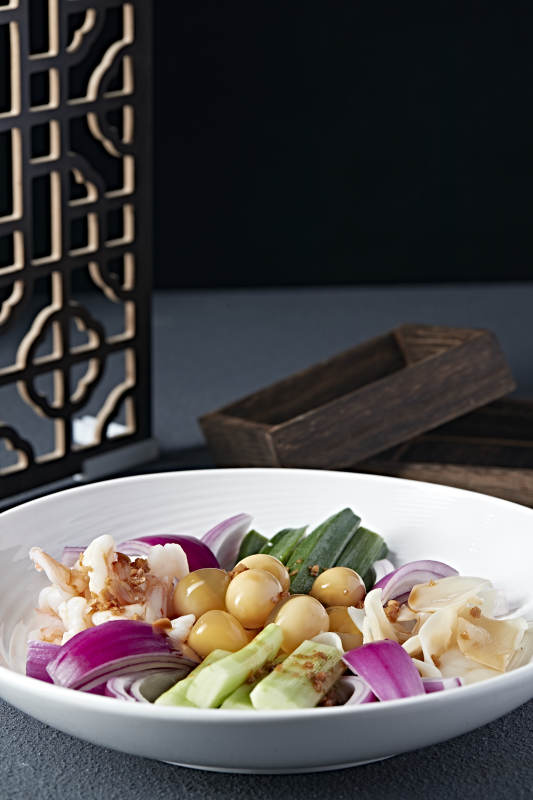 浇汁养生大拼盘图片