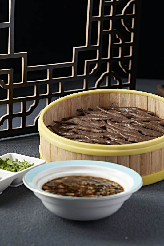 张家口地方美食黑莜面鱼鱼图片