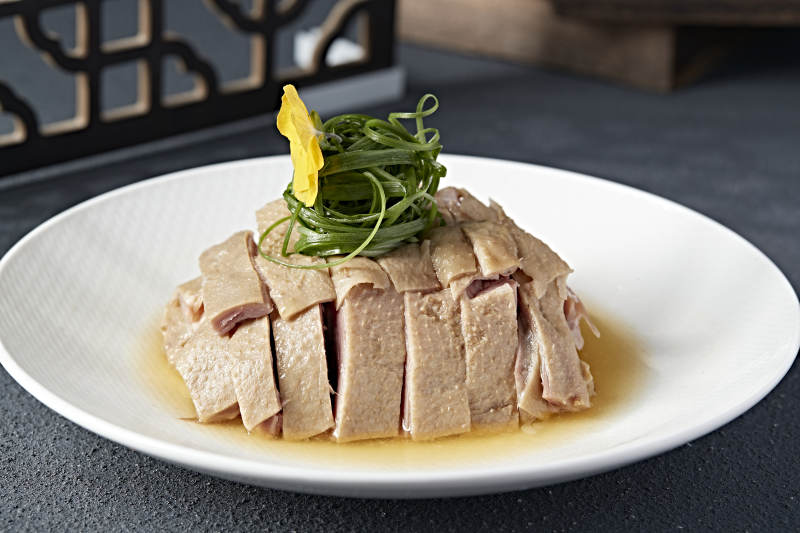 卤水白切大鹅肉图片