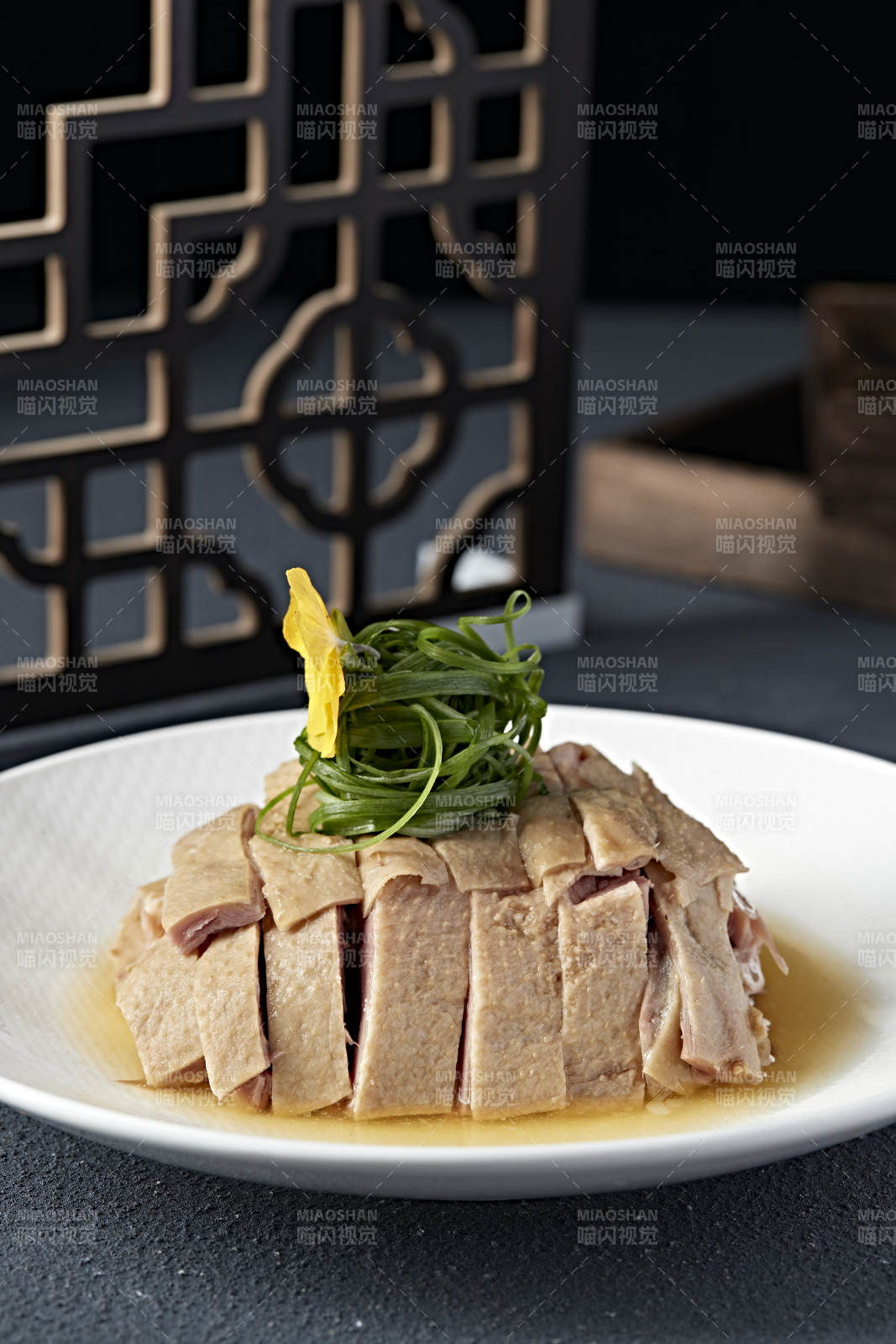 卤水白切大鹅肉图片