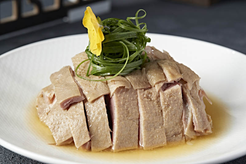 卤水白切大鹅肉图片