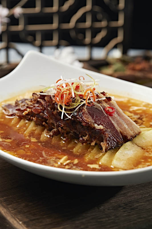 飘香冬瓜蒸湖南腊肉图片