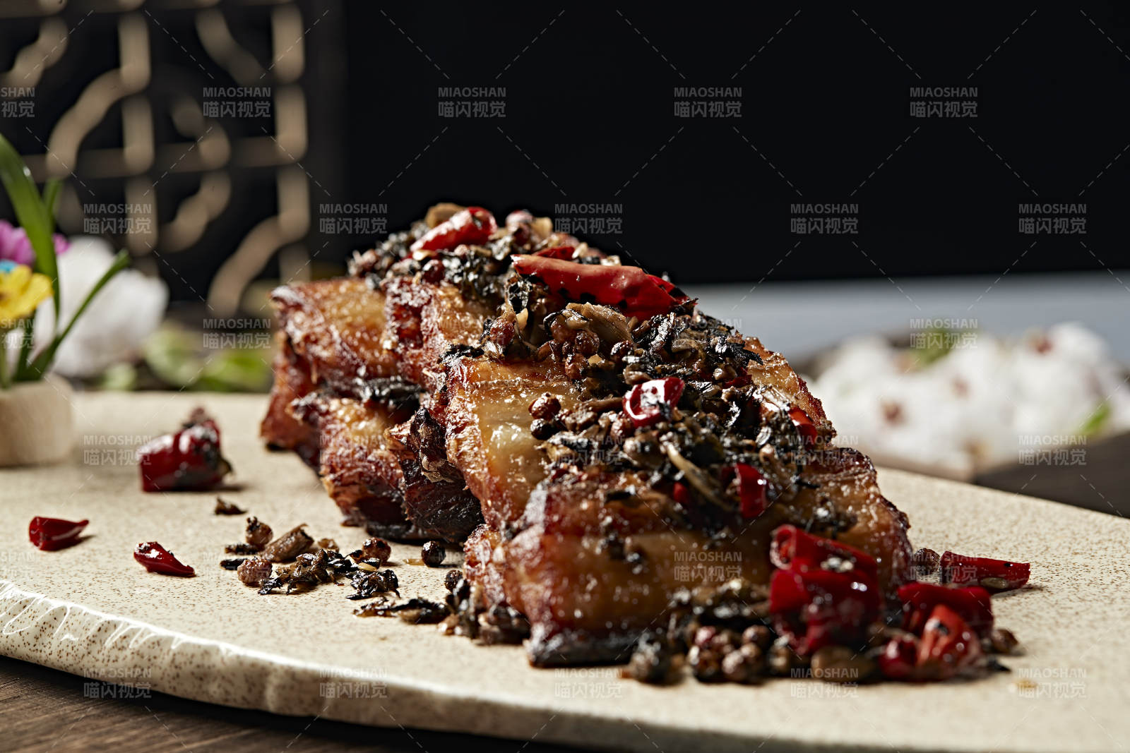 湘味干炸酥带鱼段图片