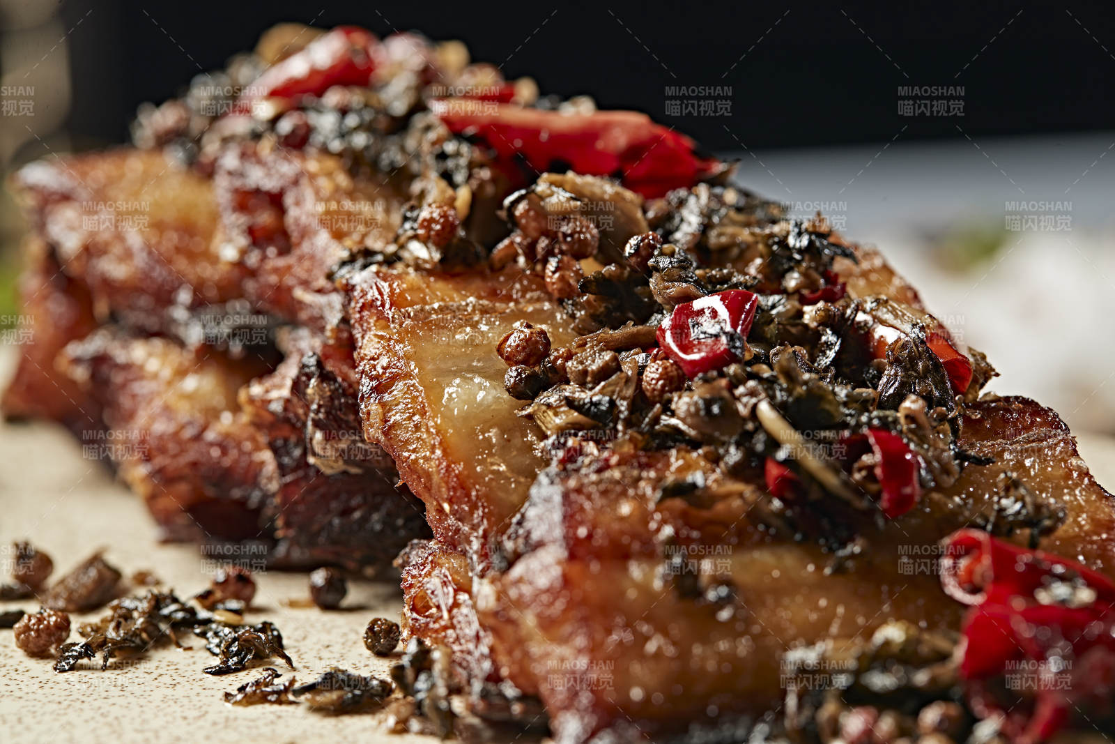 湘味干炸酥带鱼段图片