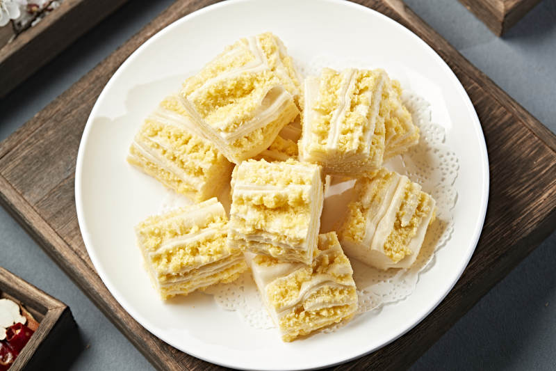 蒸油酥千层饼图片