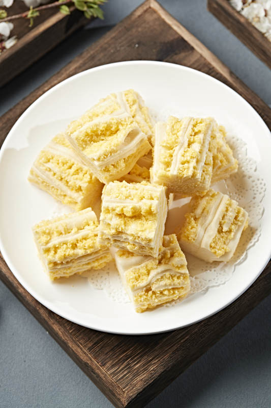 蒸油酥千层饼图片