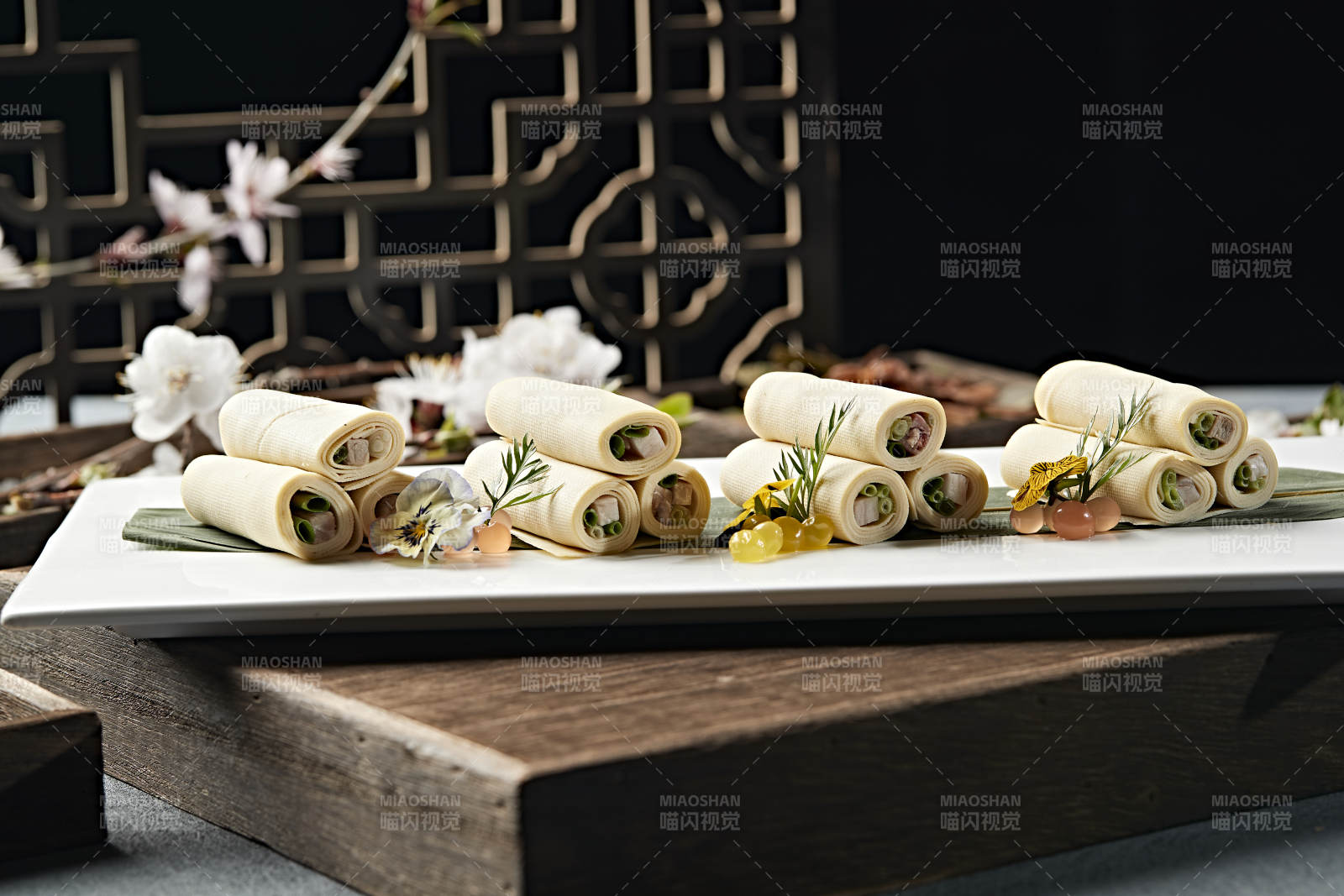 怀安豆皮卷熏肉图片