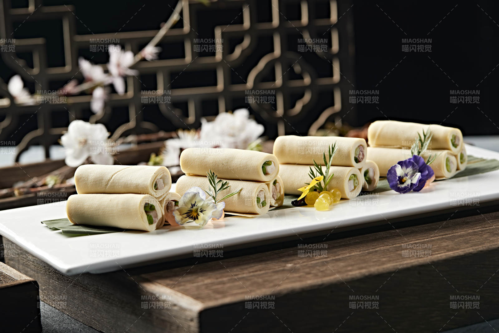 怀安豆皮卷熏肉图片