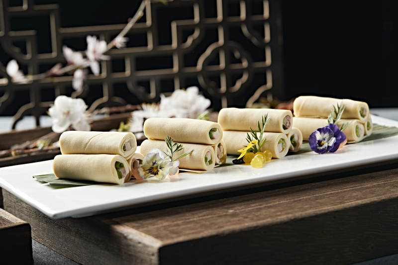 怀安豆皮卷熏肉图片