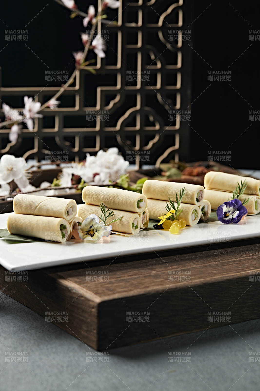 怀安豆皮卷熏肉图片