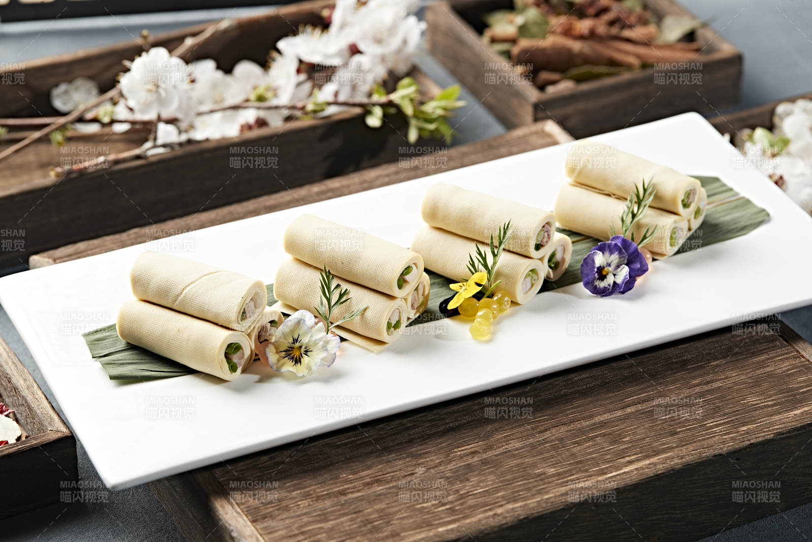 怀安豆皮卷熏肉图片