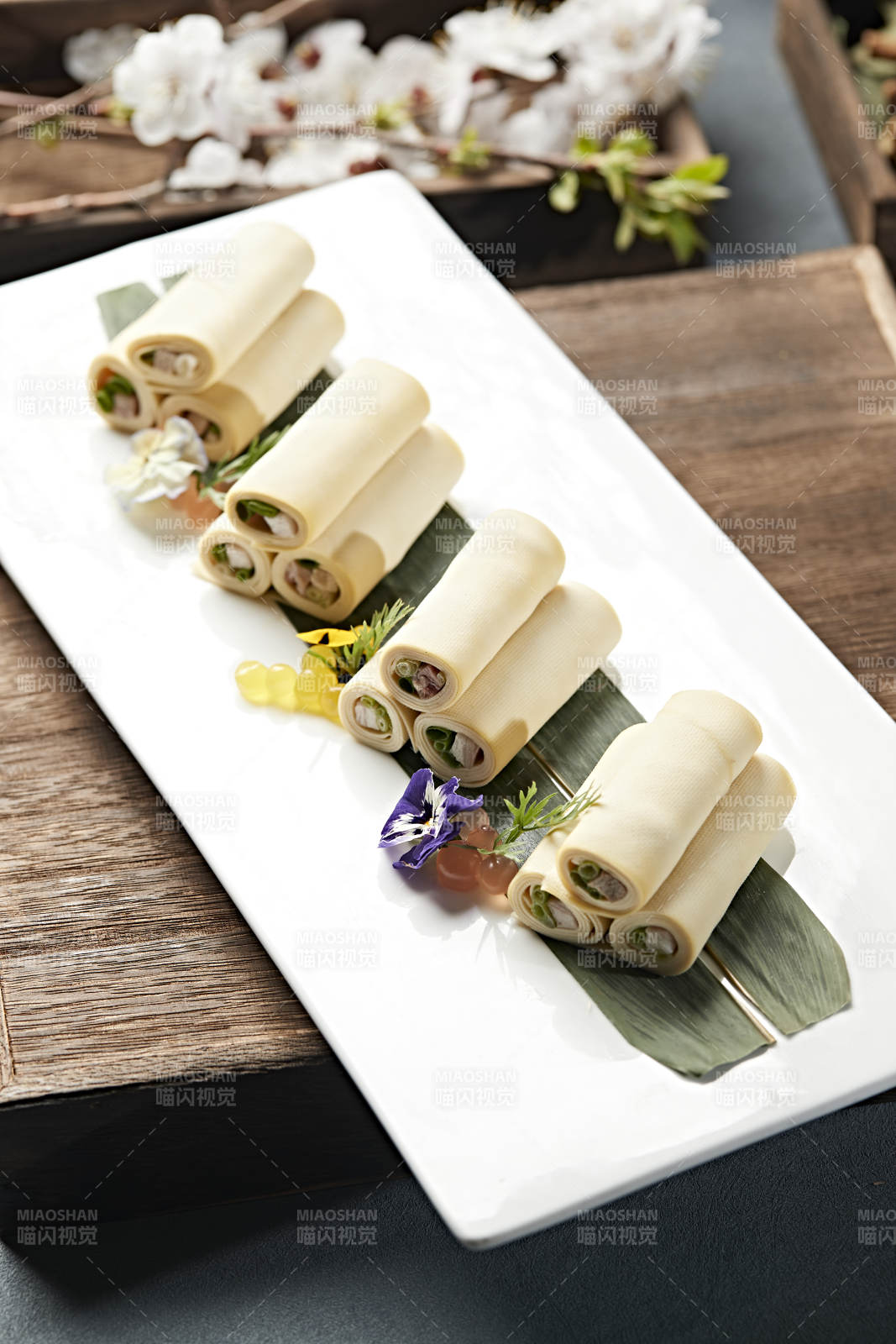 怀安豆皮卷熏肉图片