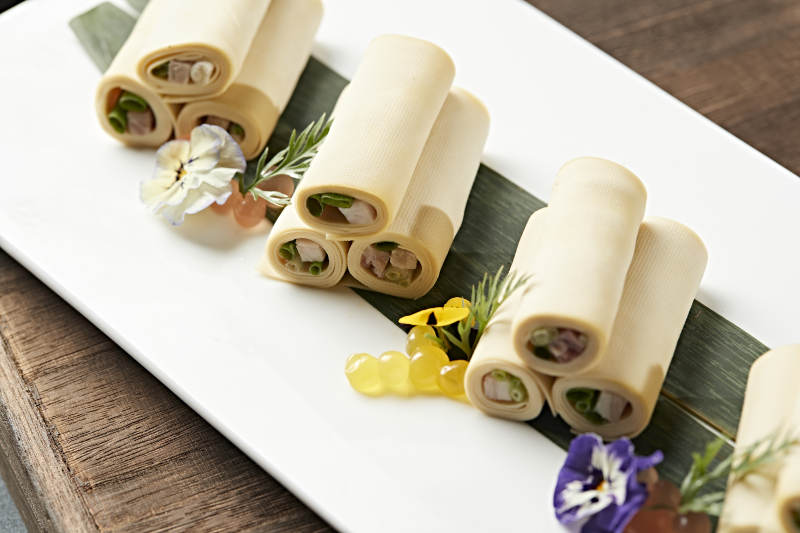 怀安豆皮卷熏肉图片