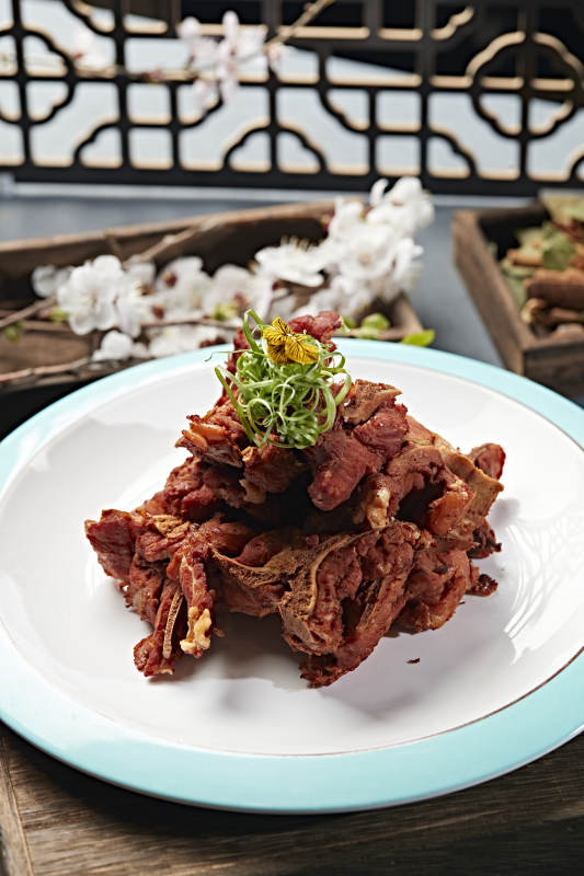 传统风味熏酱排骨图片