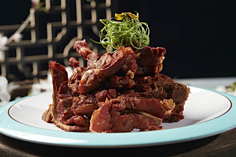 传统风味熏酱排骨图片