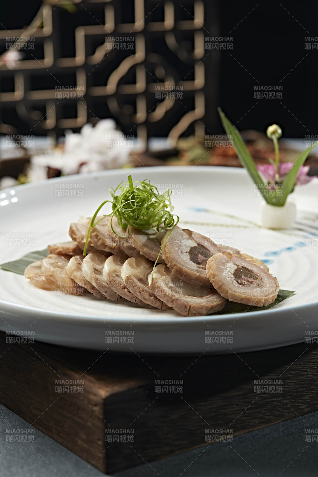 牛肚卷牛蹄筋切片图片