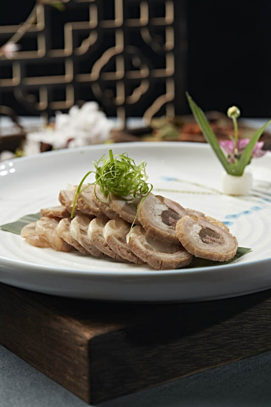 牛肚卷牛蹄筋切片图片