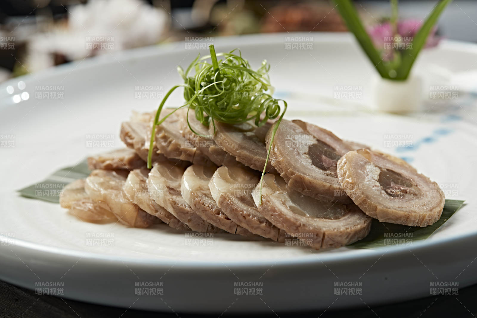 牛肚卷牛蹄筋切片图片