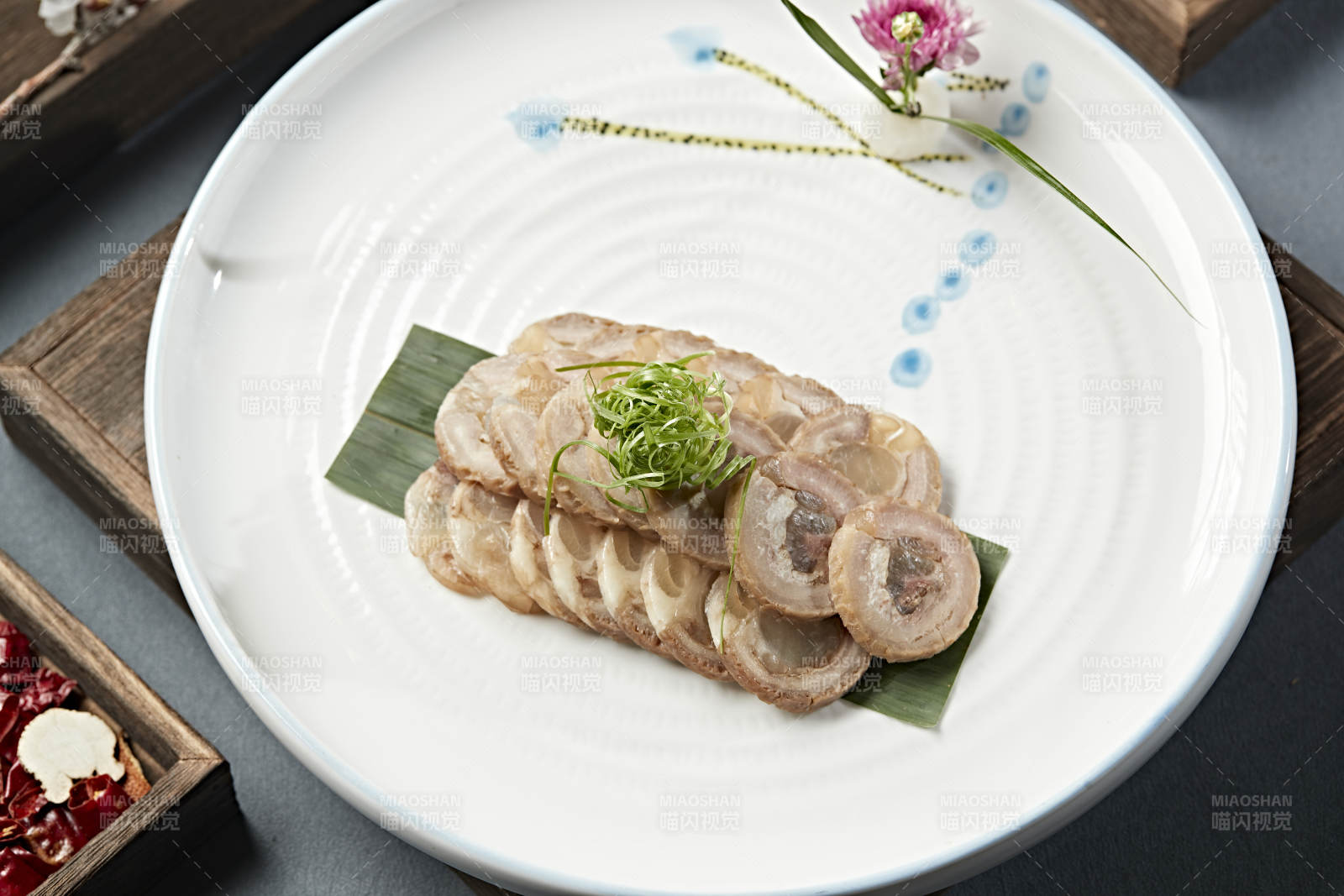 牛肚卷牛蹄筋切片图片