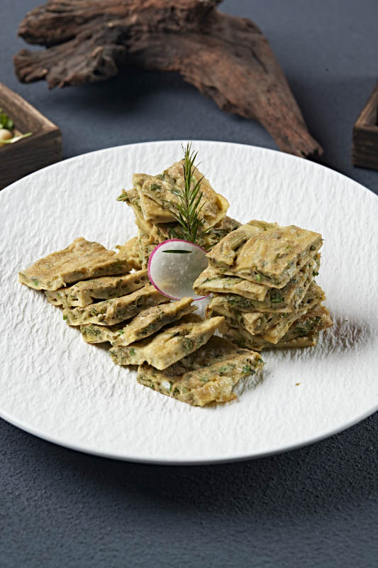 新派香椿炒鸡蛋图片