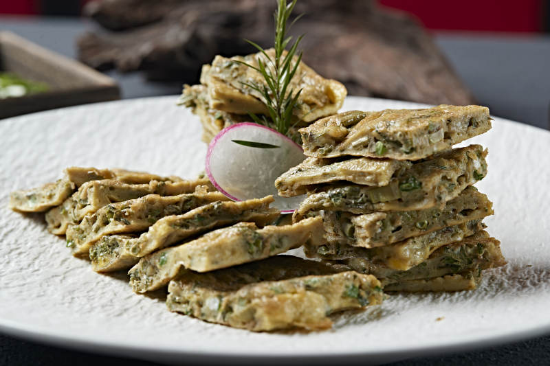 新派香椿炒鸡蛋图片