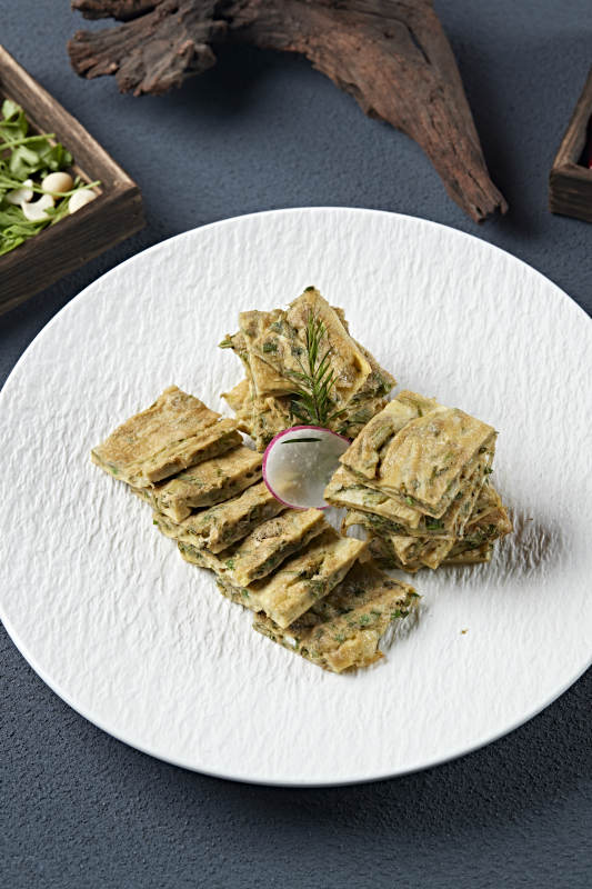 新派香椿炒鸡蛋图片