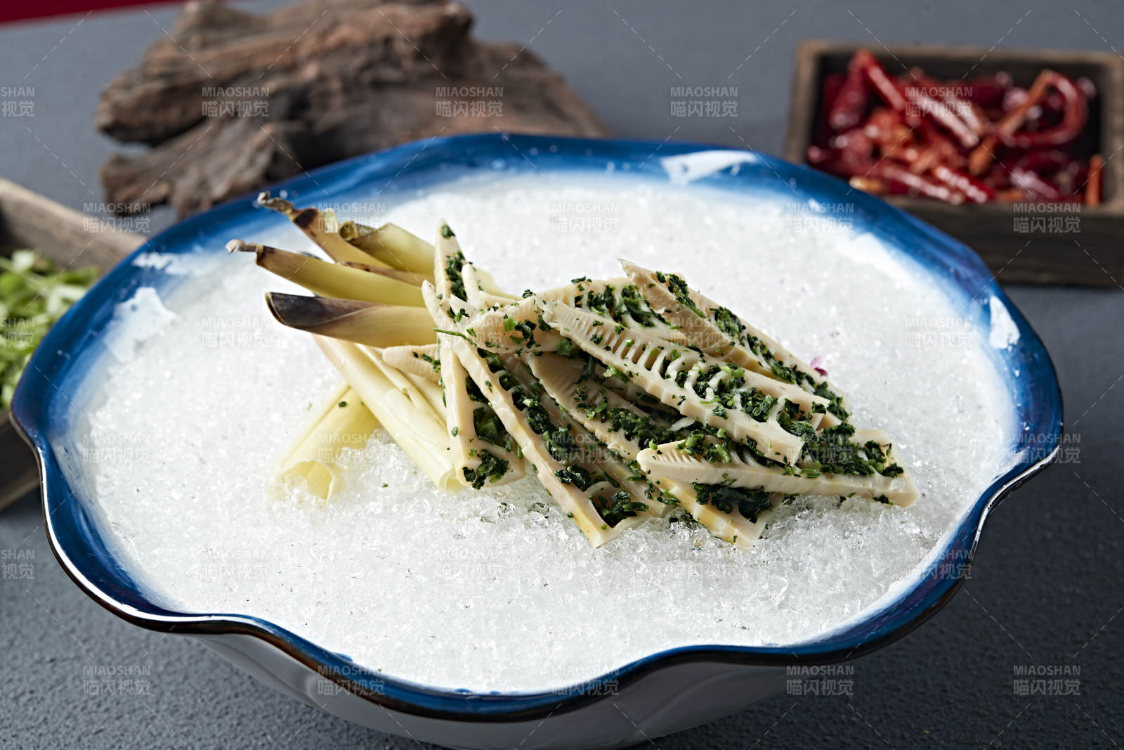 冰镇口味手剥笋图片