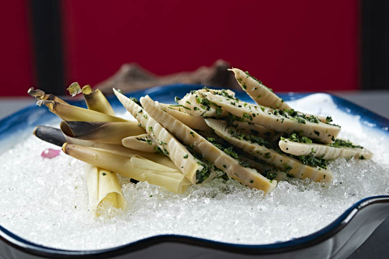 冰镇口味手剥笋图片