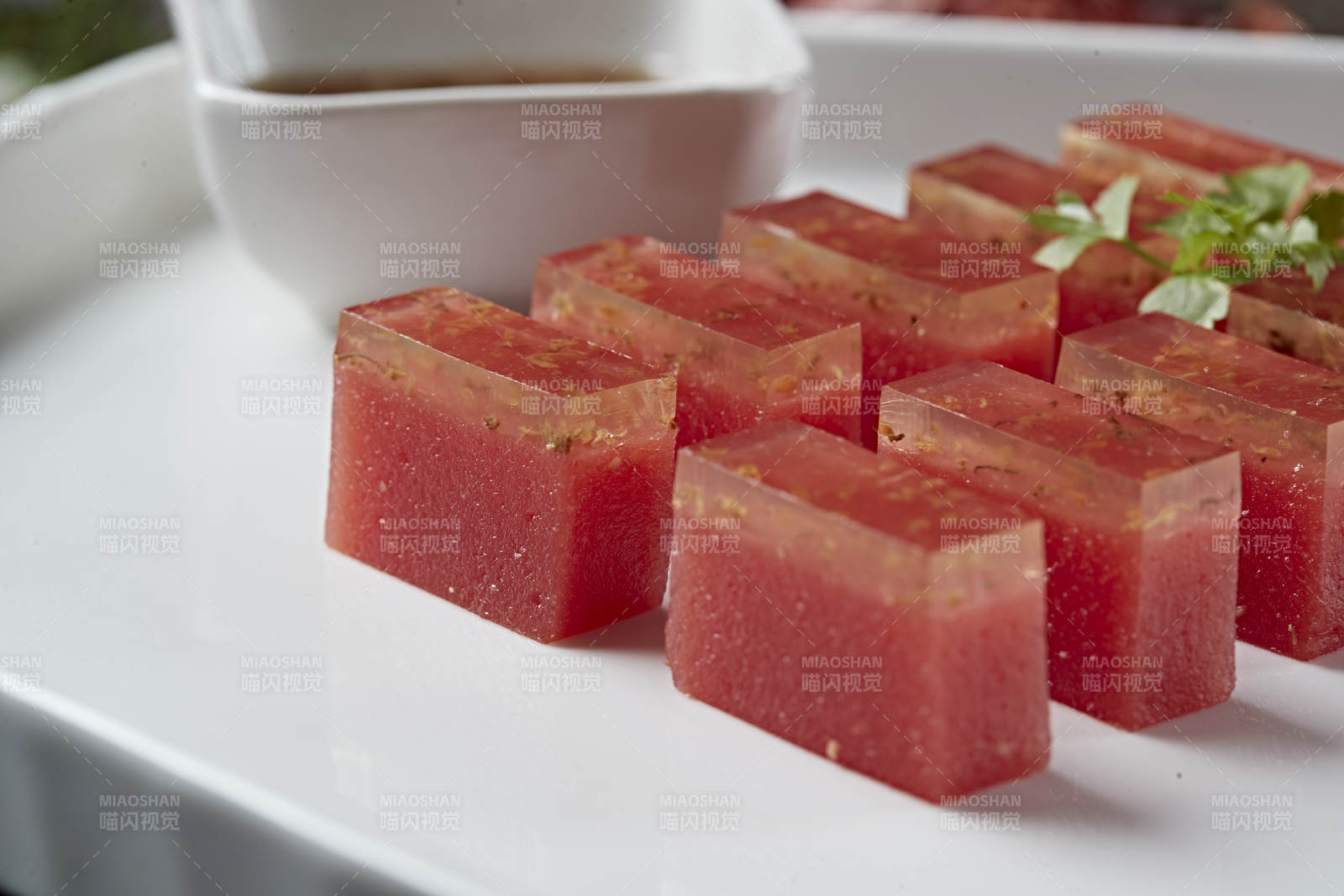 桂花蜜番茄果冻图片